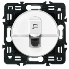 Legrand Celiane Розетка компьютерная RJ45 белая