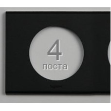 Legrand Celiane Рамка 4п Венге