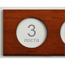 Legrand Celiane Рамка 3п Орех