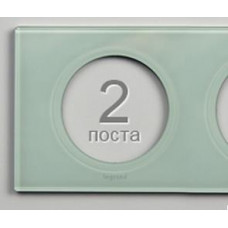 Legrand Celiane Рамка 2п Смальта белая глина