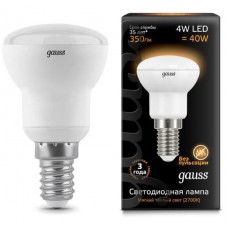 Лампа Gauss LED Reflector R39 E14 4W 2700K