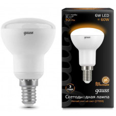Лампа Gauss LED Reflector R50 E14 6W 2700K