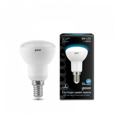 Лампа Gauss LED Reflector R50 E14 6W 4100K