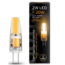 Лампа Gauss LED G4 AC220-240V 2W 2700K
