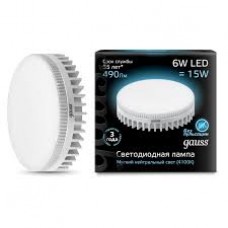 Лампа Gauss LED GX53 6W 4100K