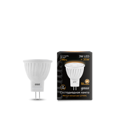 Лампа Gauss LED D35*45 3W MR11 GU4 2700K