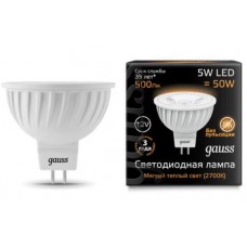 Лампа Gauss LED MR16 GU5.3 5W 12V 2700K