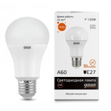 Лампа Gauss Elementary LED A60 15W E27 2700K