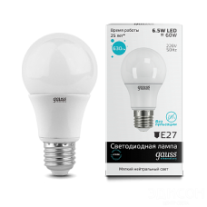Лампа Gauss LED Elementary A60 7W E27 4100K 