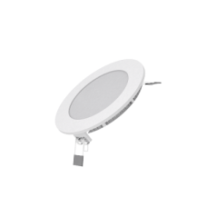 Светодиодный встраиваемый светильник Gauss ультратонкий круглый IP20 6W 2700K