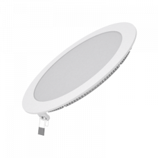 Светодиодный встраиваемый светильник Gauss ультратонкий круглый IP20 18W 2700K