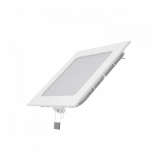 Светодиодный встраиваемый светильник Gauss ультратонкий квадратный IP20 9W 2700K
